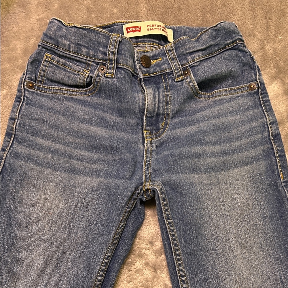 Levi's kids Light Blue Slim Straight Jeans
